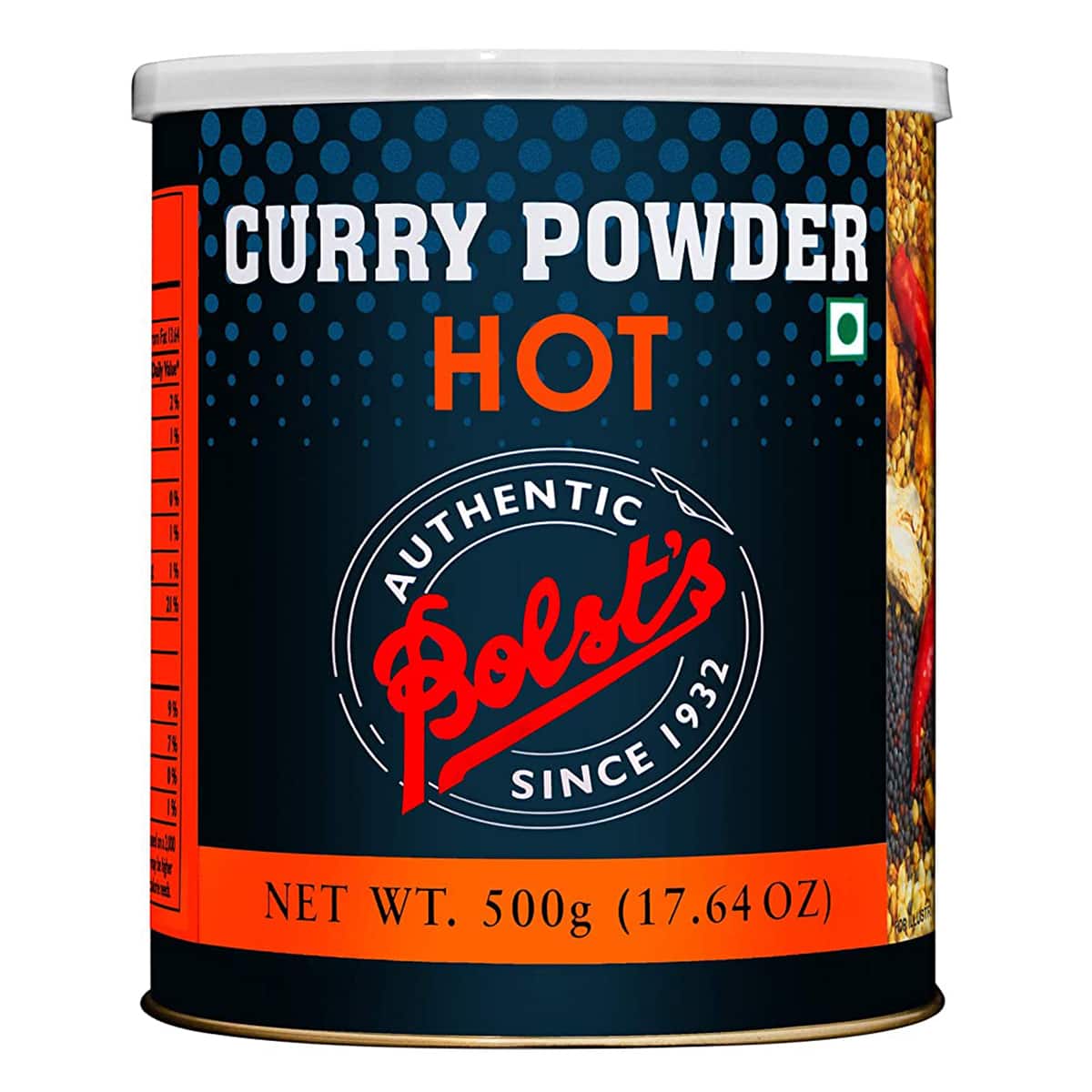 Buy Bolsts Curry Powder Hot - 500 gm