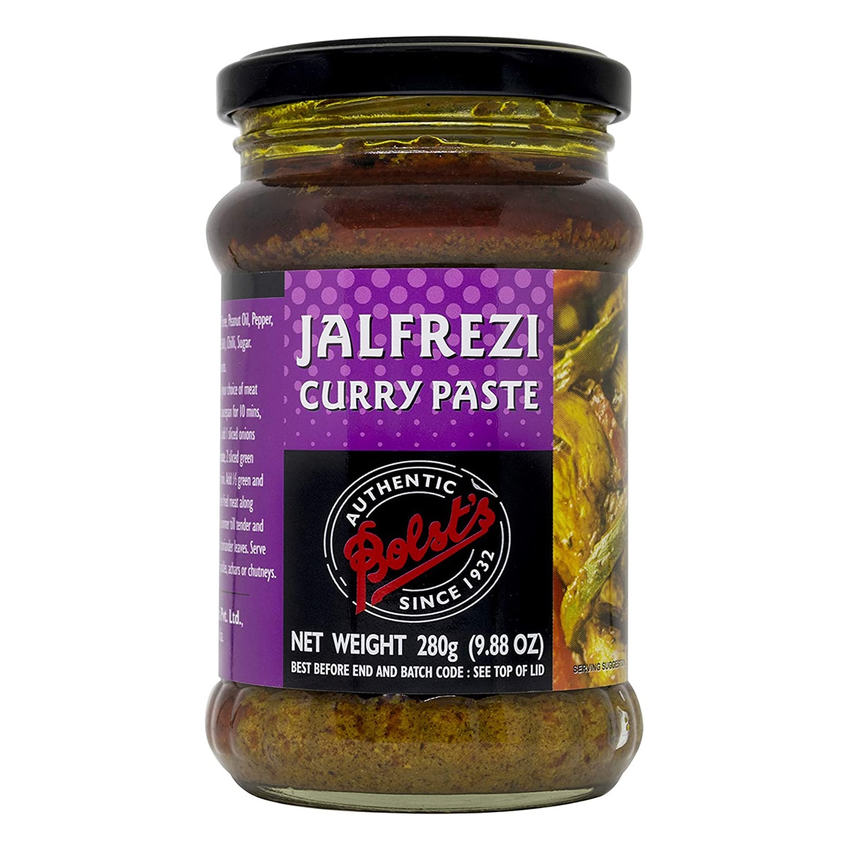 Buy Bolsts Jalfrezi Curry Paste - 280 gm