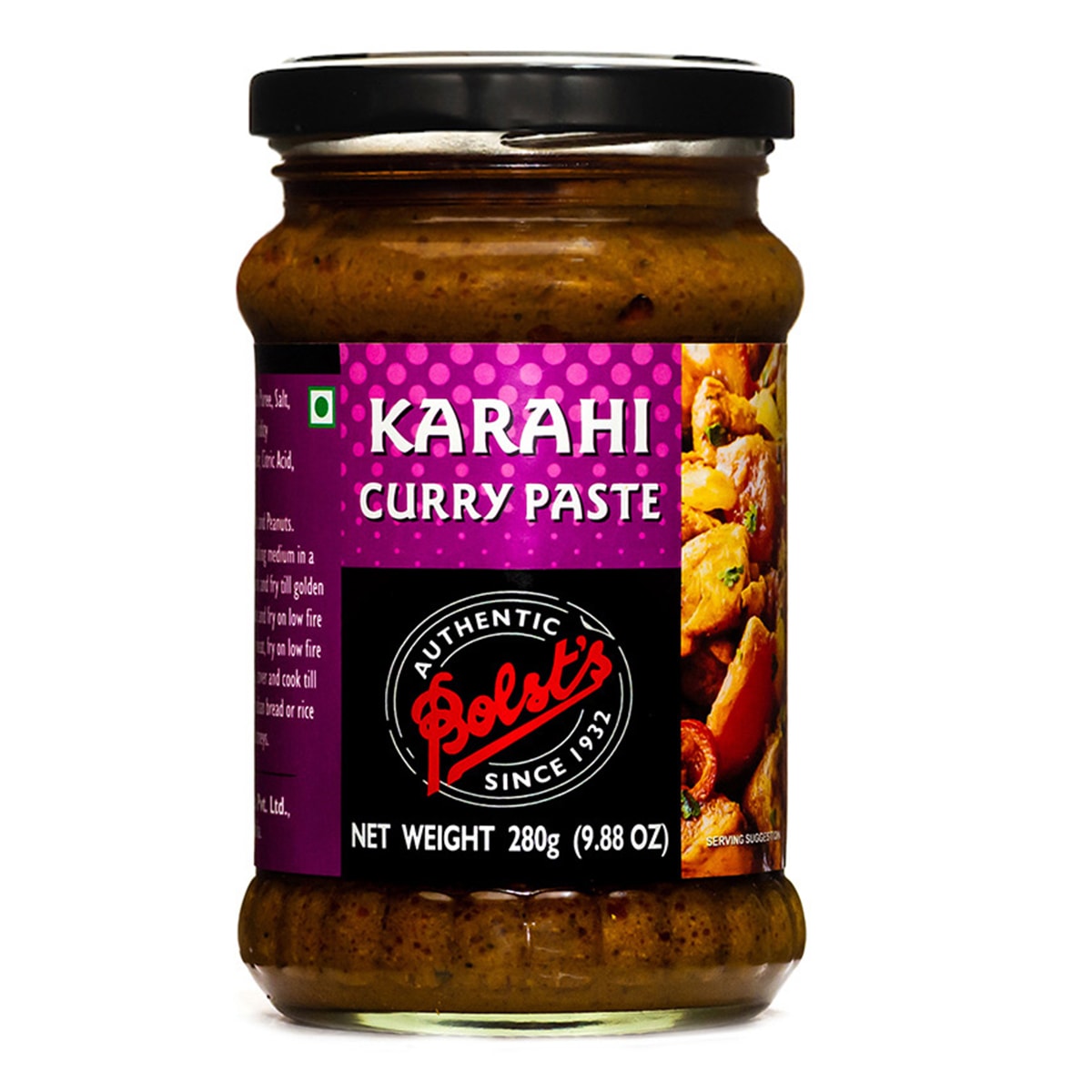 Buy Bolsts Karahi Curry Paste - 280 gm