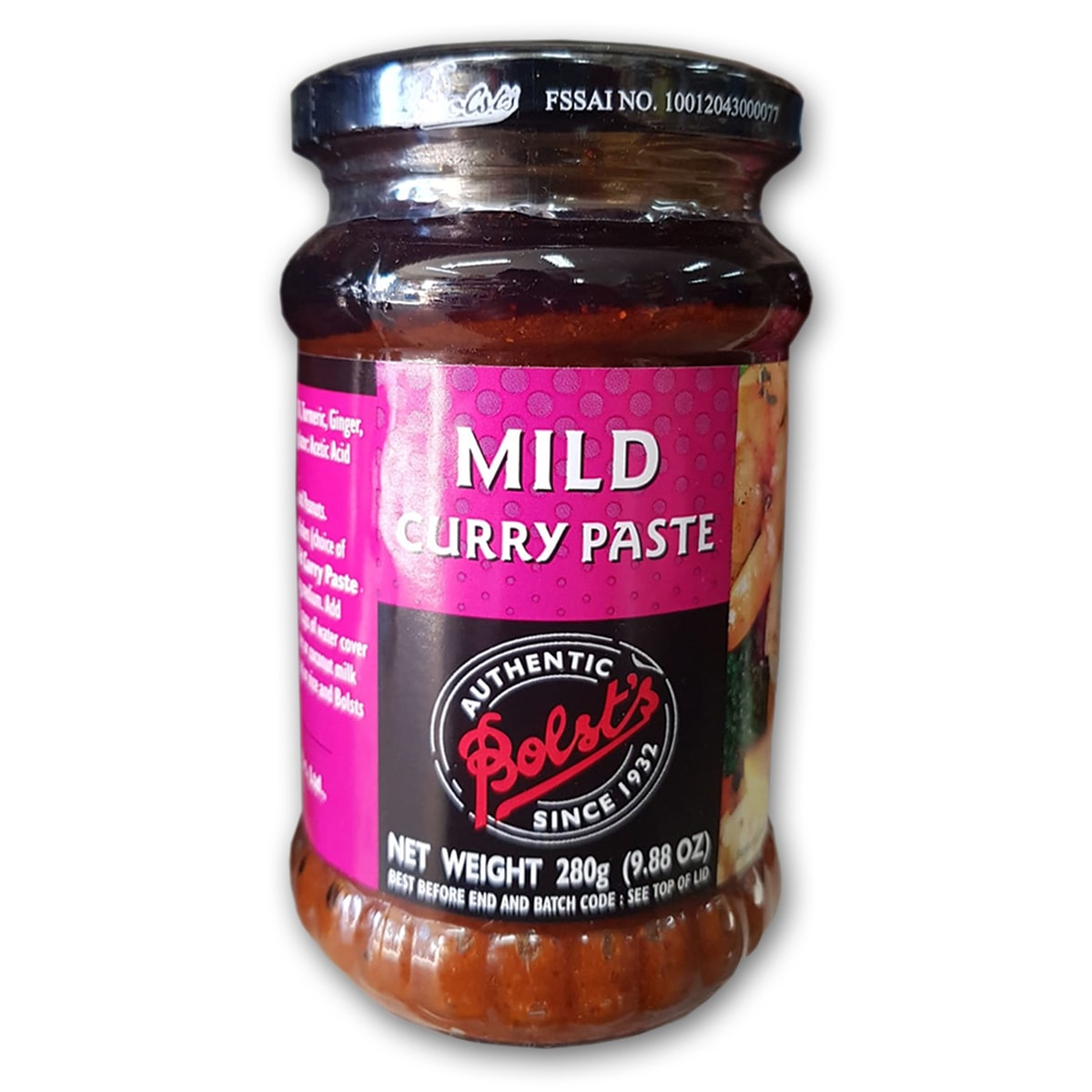Buy Bolsts Mild Curry Paste - 280 gm