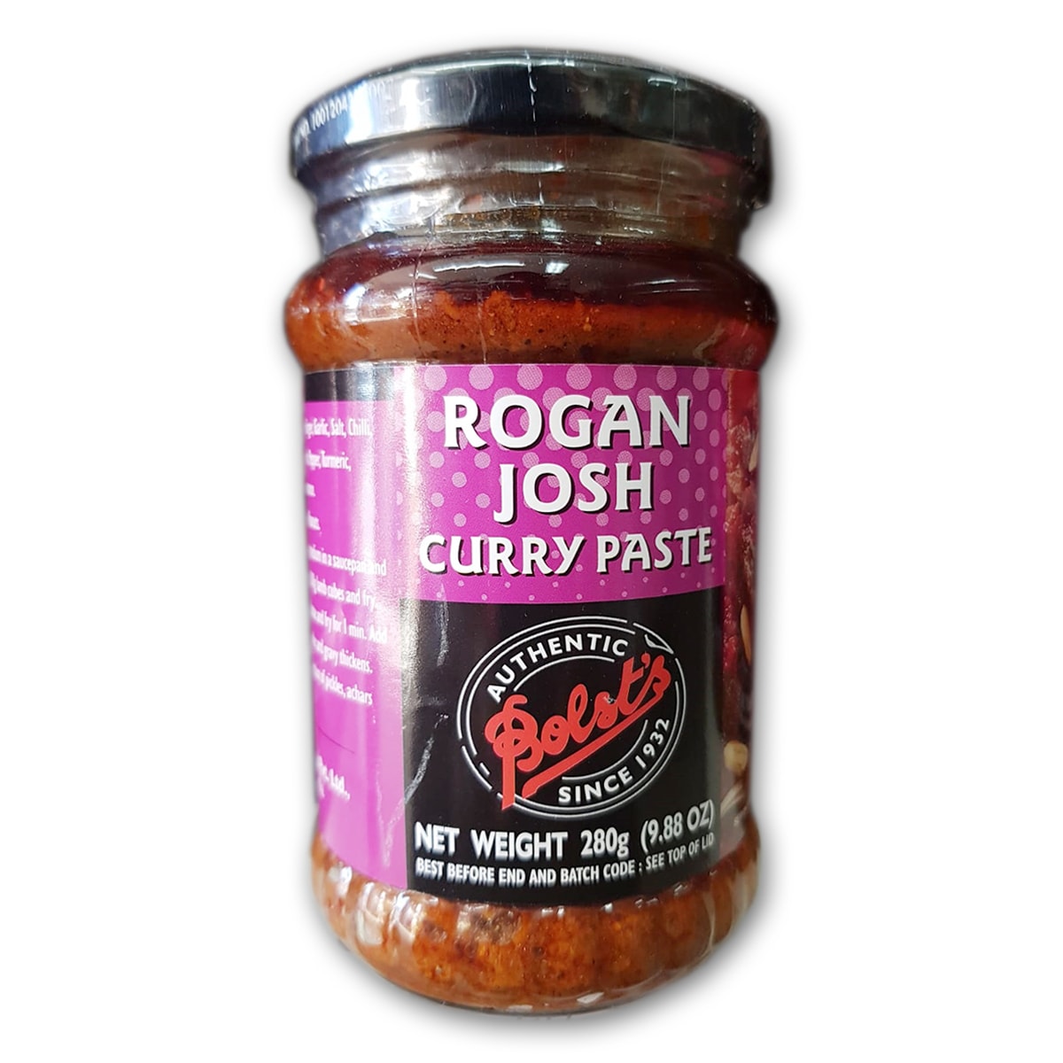 Buy Bolsts Rogan Josh Curry Paste - 280 gm