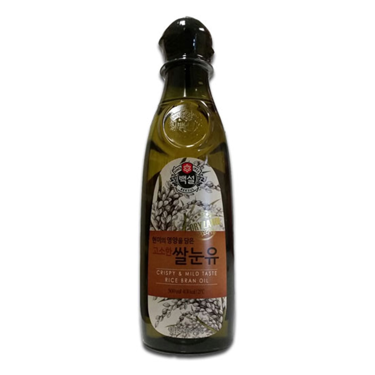 Buy CJ Beksul Crispy and Mild Taste Rice Bran Oil - 500 ml