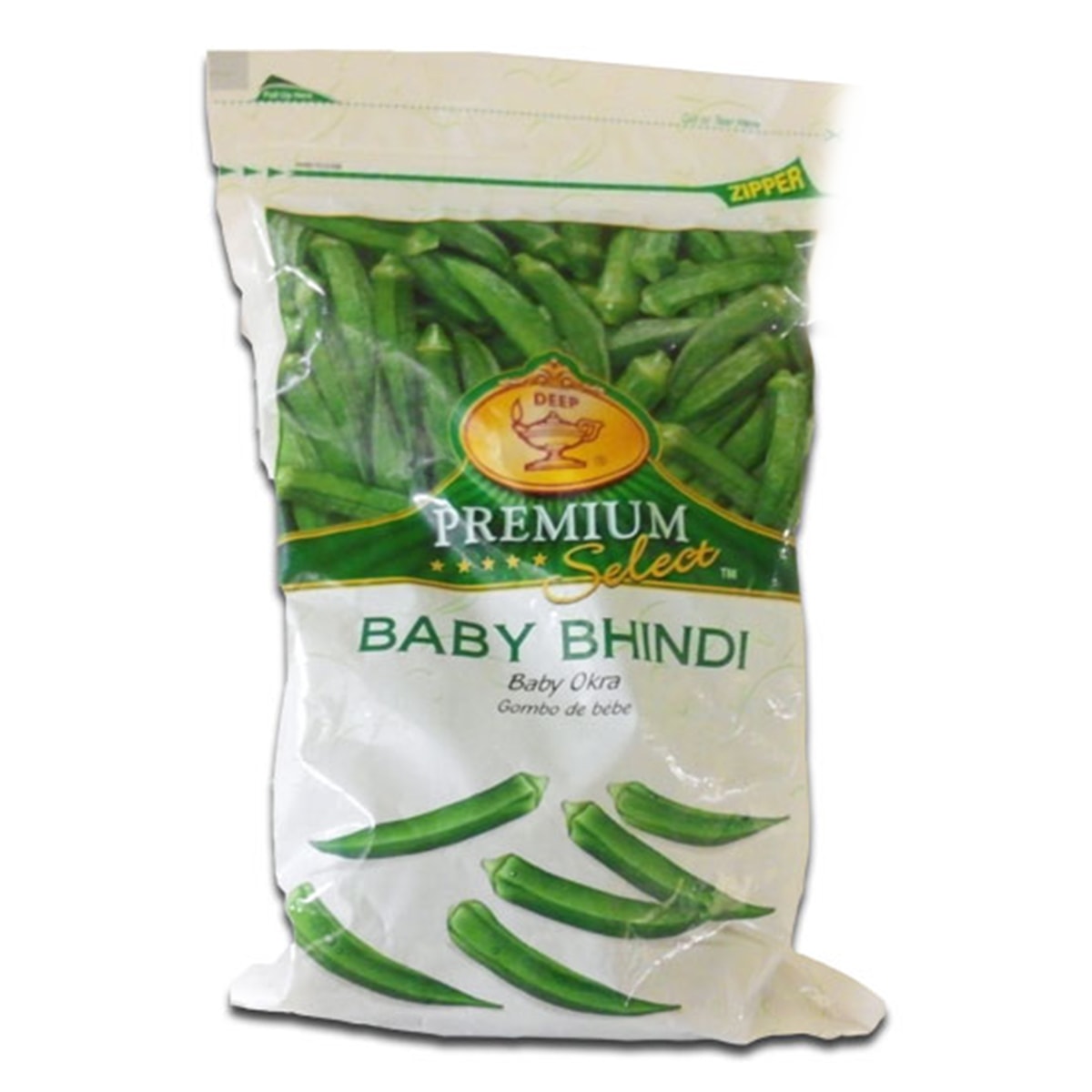 Baby Okra Whole (Bhindi) Frozen - 340 gm