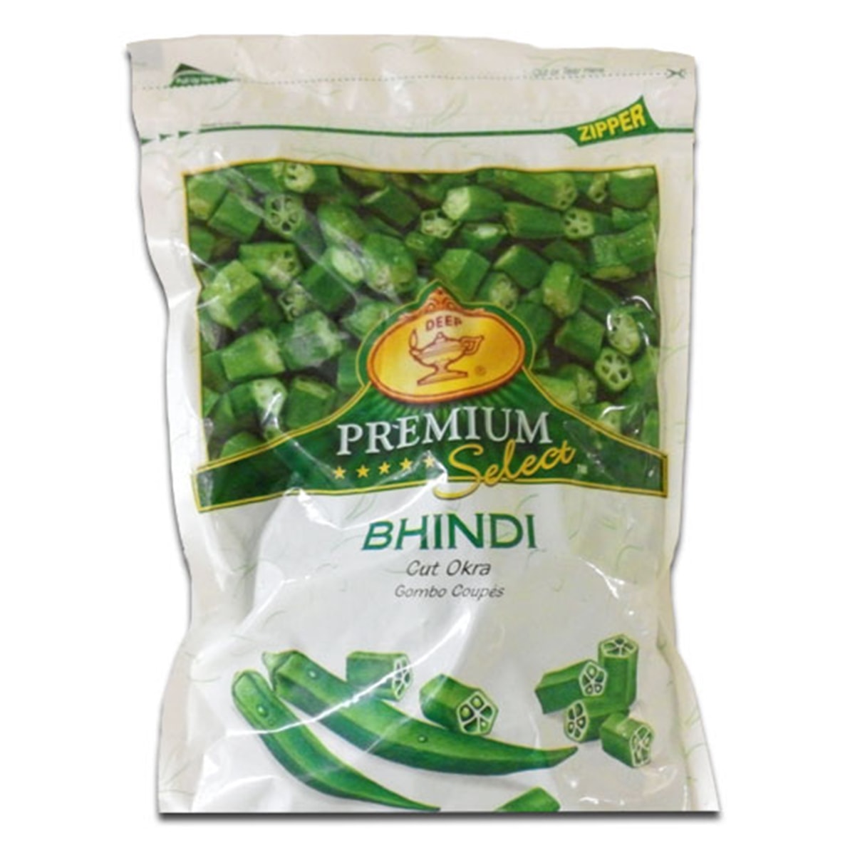 Buy Deep Foods Cut Okra (Bhindi) Frozen - 340 gm