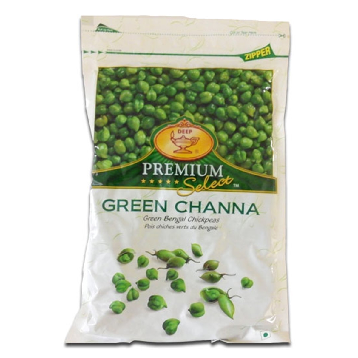 Buy Deep Foods Green Channa (Green Bengal Chickpeas) Frozen - 340 gm