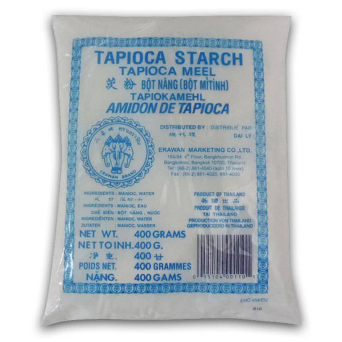 Buy Erawan Tapioca Starch (Gluten-free) - 400 gm