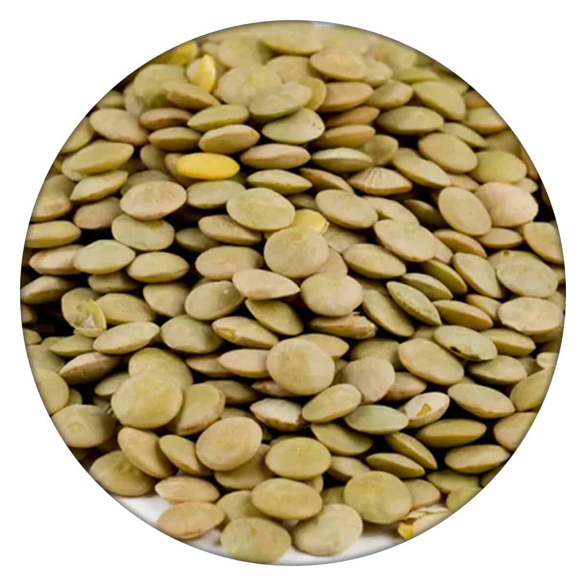 Buy IAG Foods Green Lentils - 450 gm
