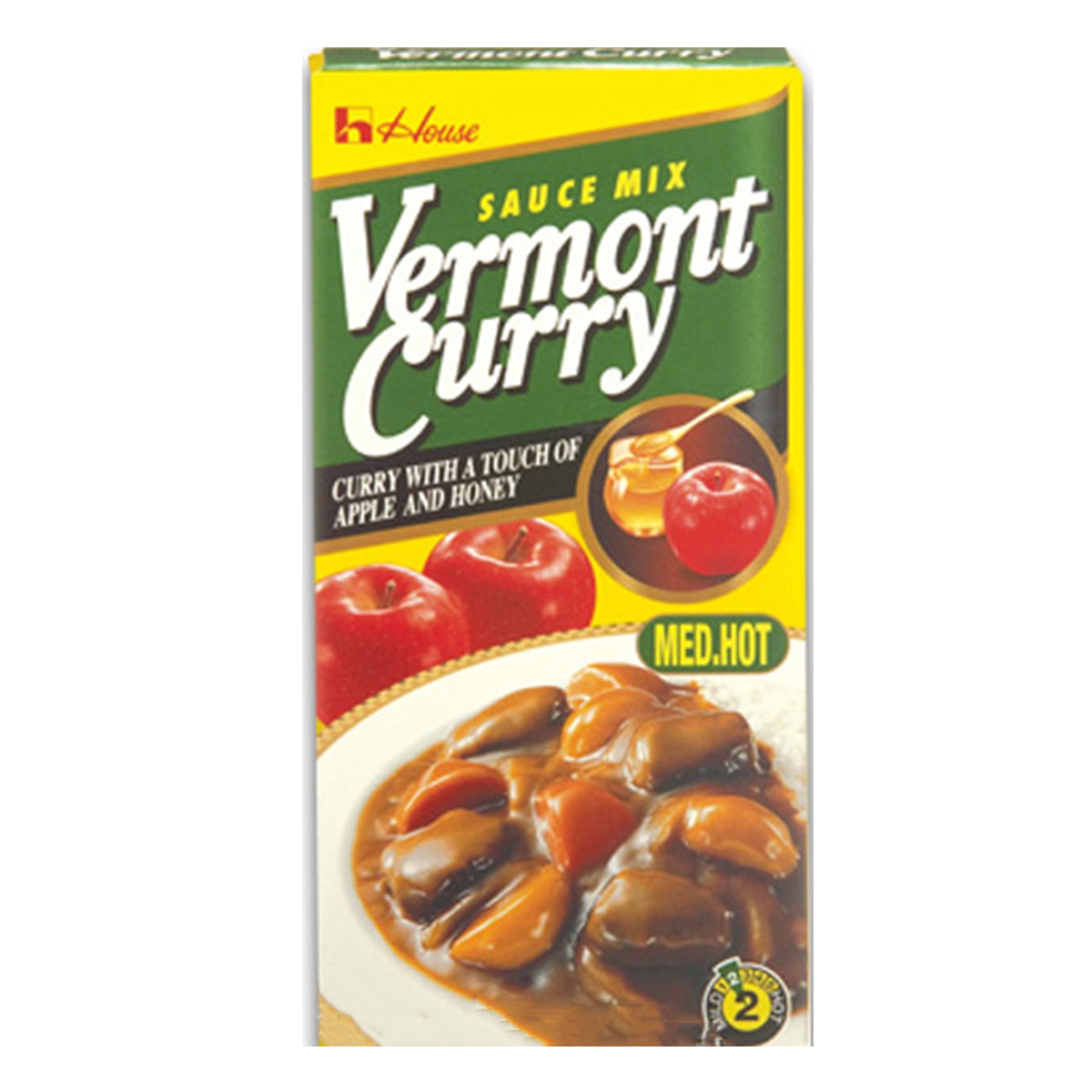 Buy House Foods Vermont Curry Sauce Mix Medium Hot - 115 gm
