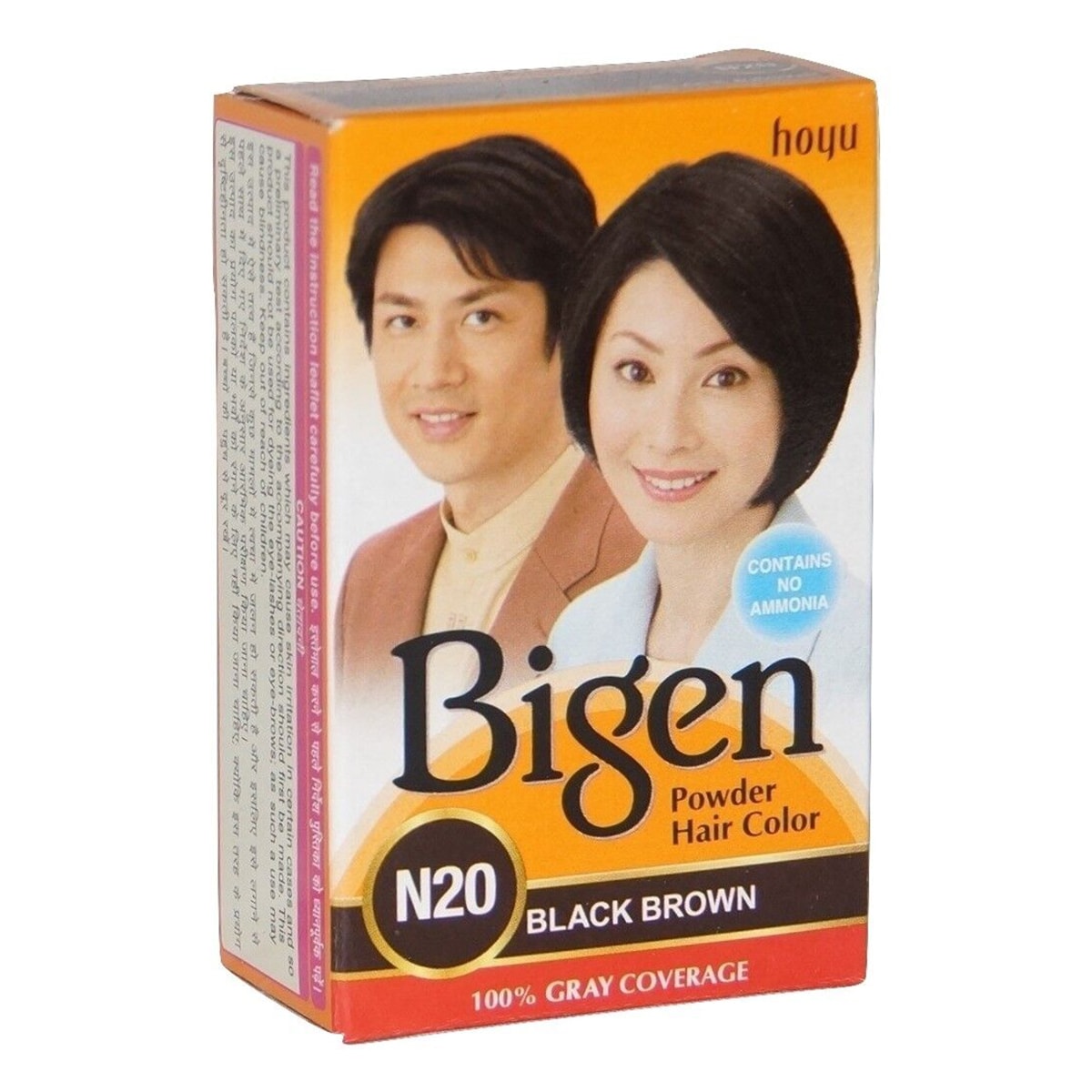 Buy Hoyu (Bigen) Bigen Powder Hair Color N20 (Brown and Black) - 6 gm, Best  Price & Reviews in Australia