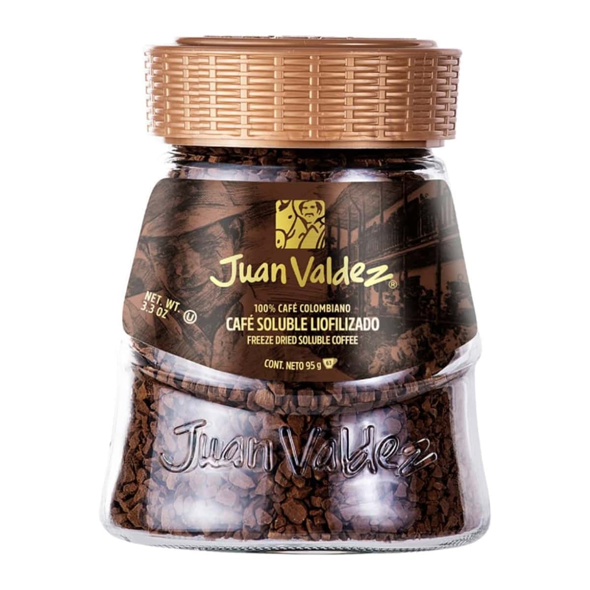 Buy Juan Valdez Classic Freeze Dried Soluble Coffee (100% Colombian Coffee) - 95 gm