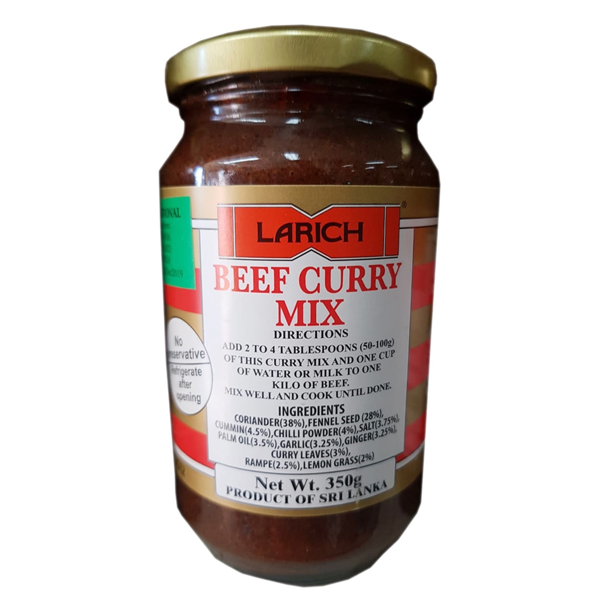 Buy Larich Beef Curry Mix - 350 gm