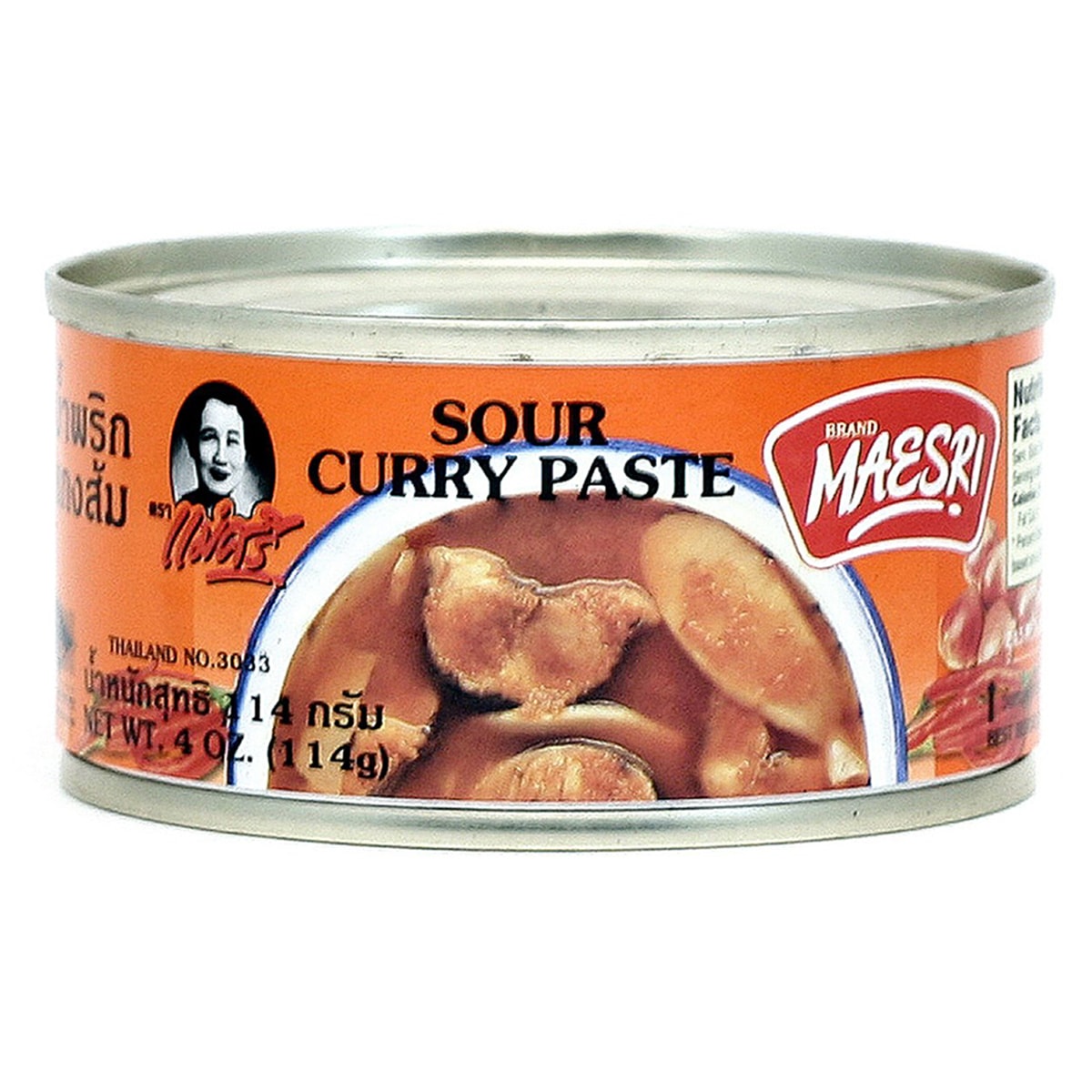 Buy Maesri Sour Curry Paste - 114 gm