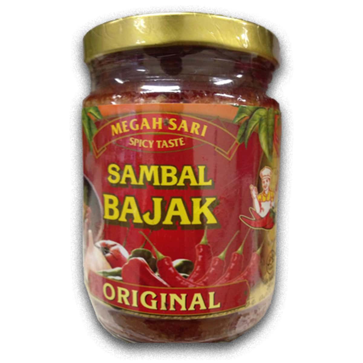 Buy Megah Sari Spicy Taste Sambal Bajak (Original) - 250 ml