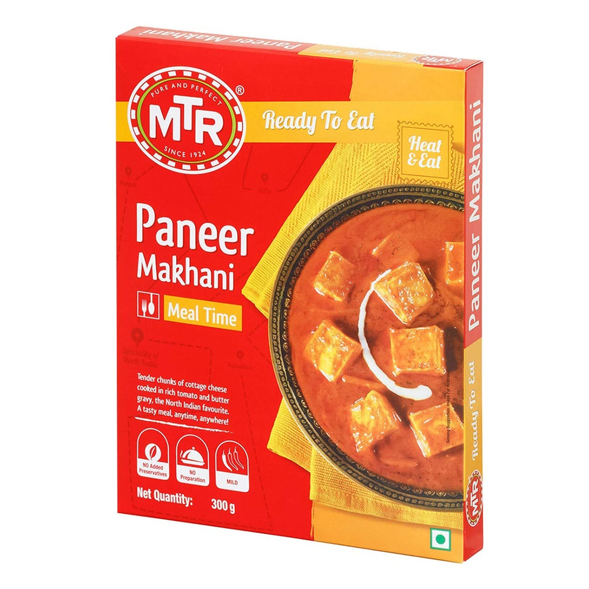 Buy MTR Paneer Makhani (Ready to Eat) - 300 gm