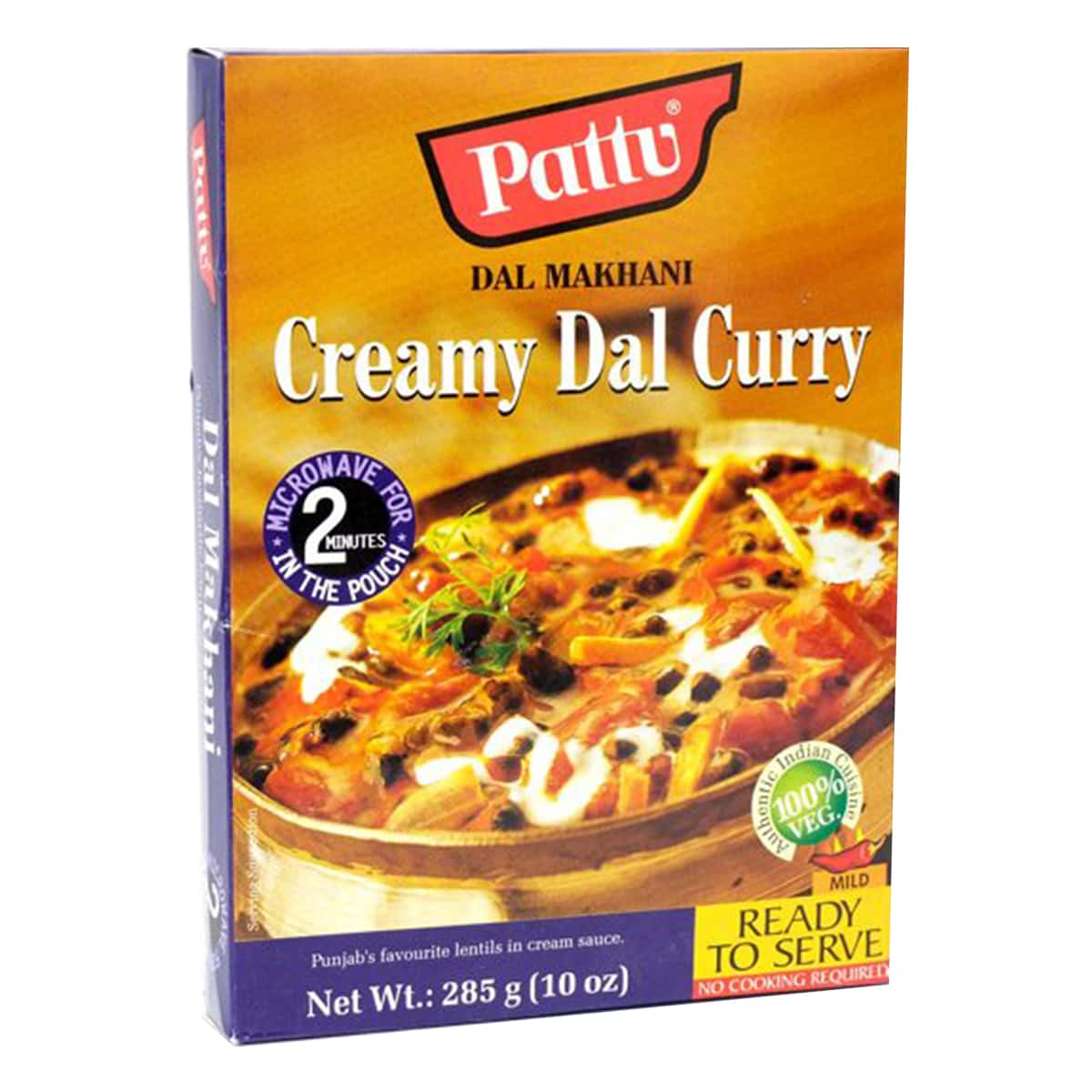 Buy Pattu Dal Makhani (Creamy Dal Curry) Ready to Serve - 285 gm