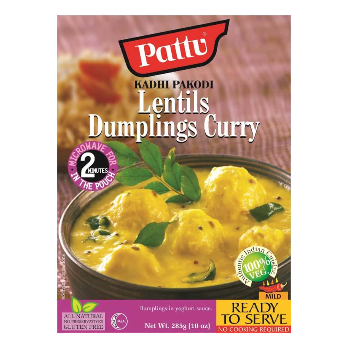 Buy Pattu Kadhi Pakodi (Lentils Dumplings Curry) Ready to Serve - 285 gm