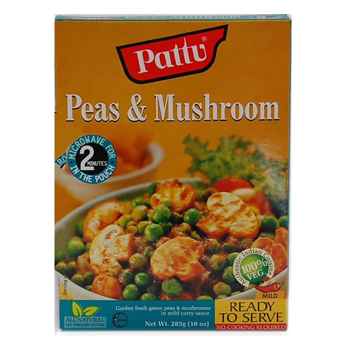 Buy Pattu Peas and Mushroom Ready to Serve - 285 gm