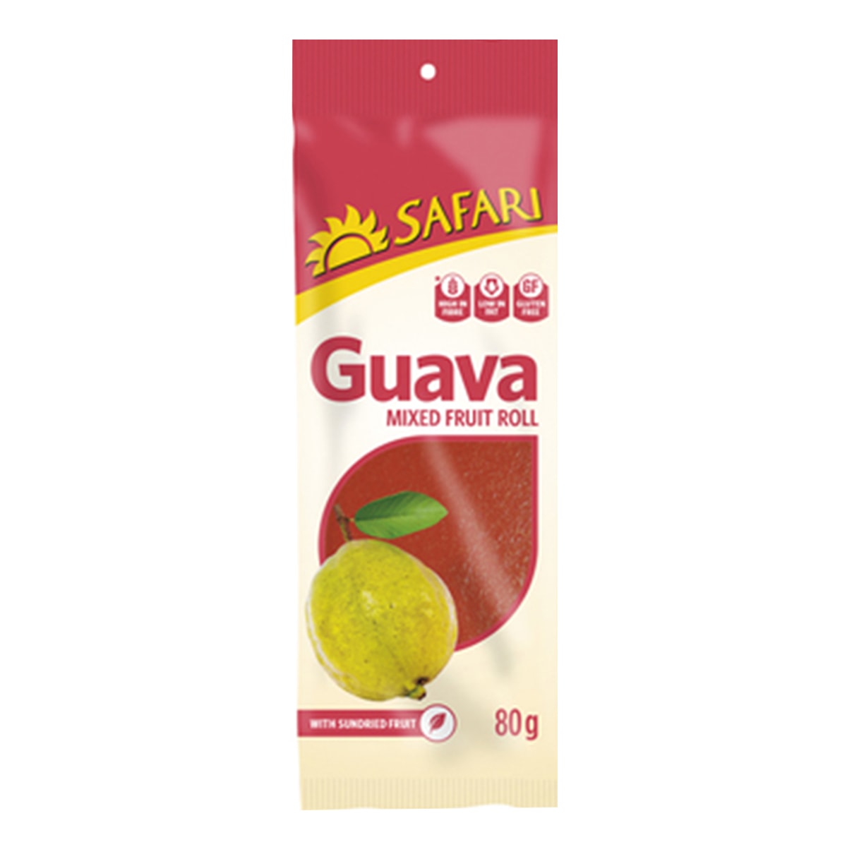 Buy Safari Fruit Guava Roll - 80 gm