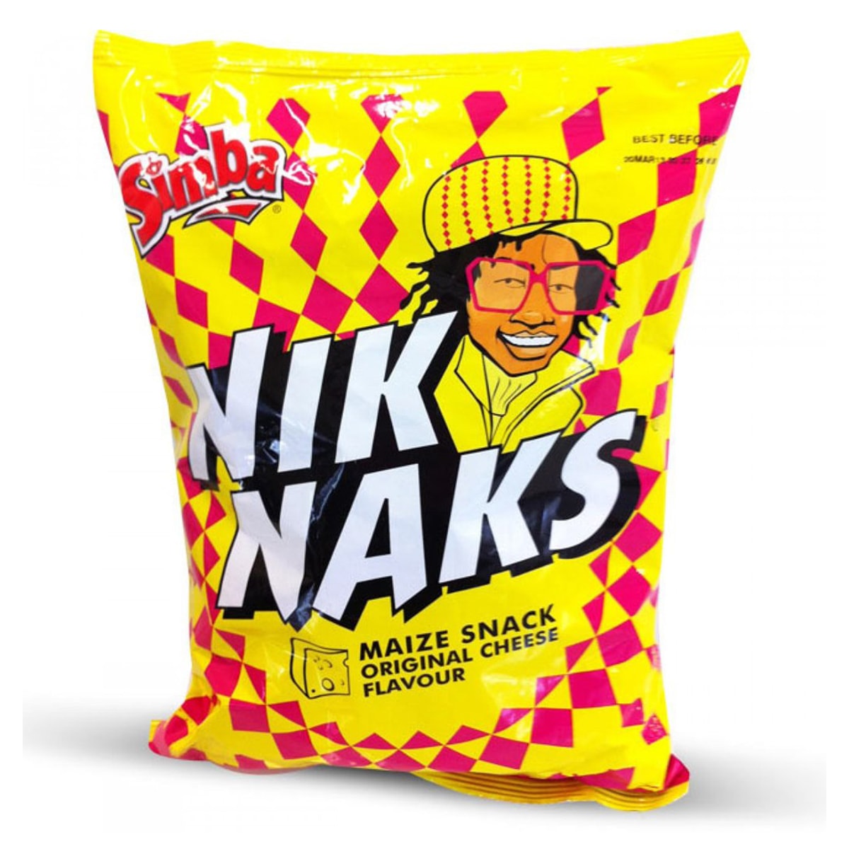 Buy Simba Niknaks Maize Snacks Original Cheese Flavour - 150 gm