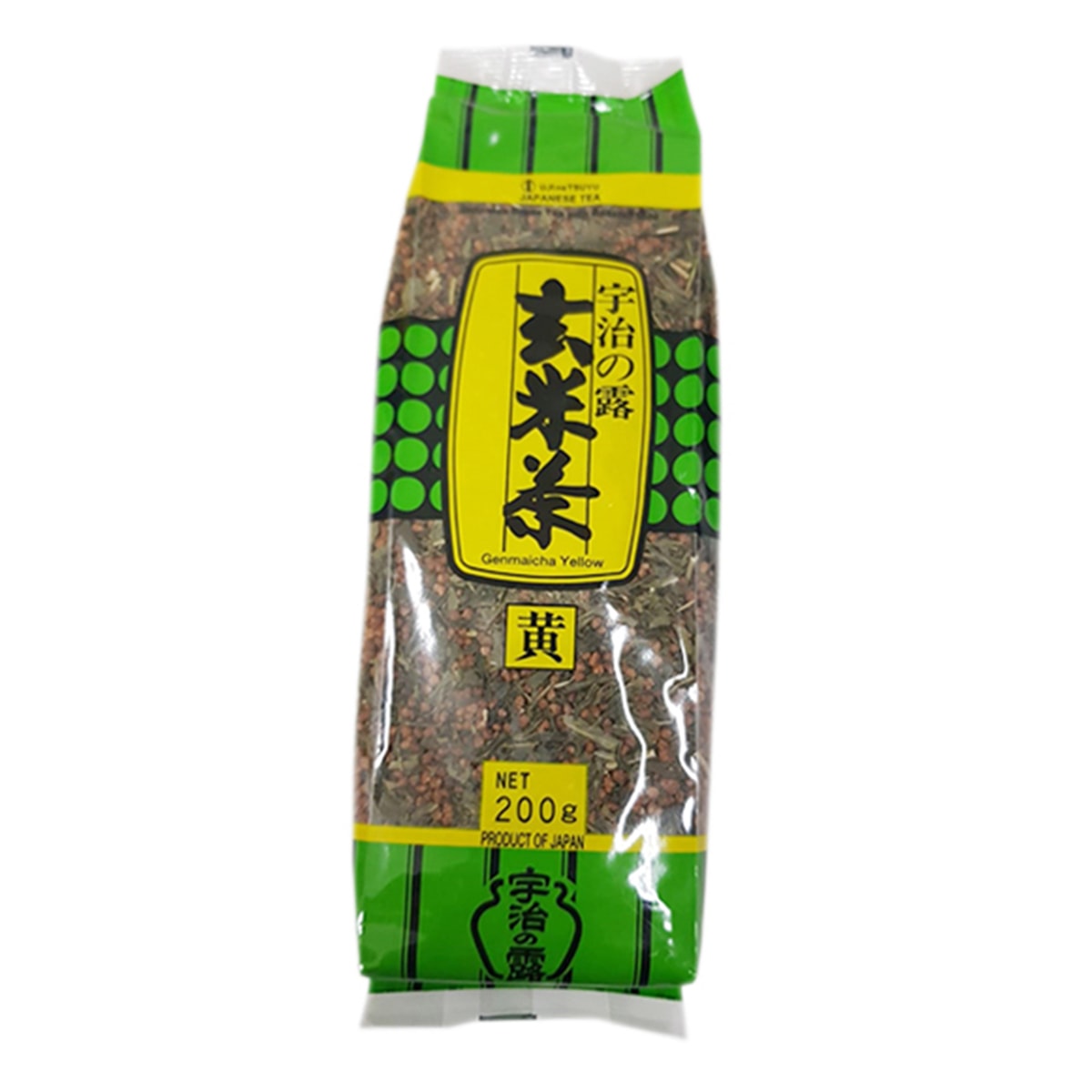 Buy Ujinotsuyu Japanese Green Tea with Roasted Rice (Genmaicha Yellow) - 200 gm
