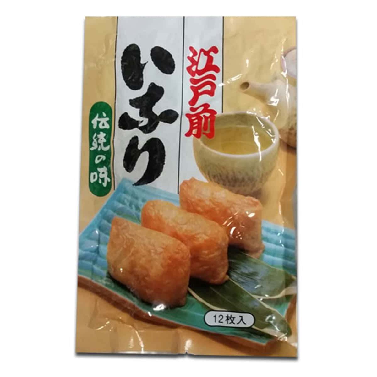 Inari Tofu Pockets (Fried Bean Curd Pouches) 12 Pcs - 250 gm